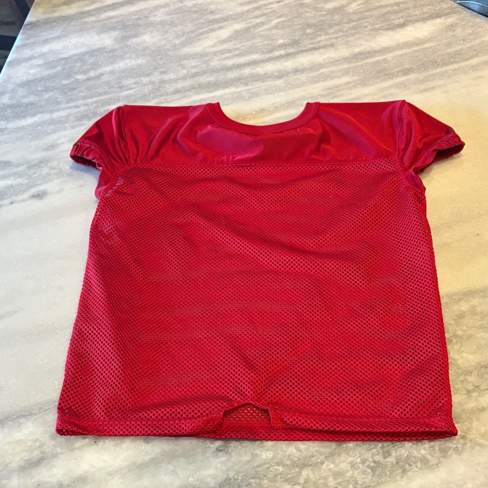 Riddell Kids Red Sports Jersey - Picture 4 of 11